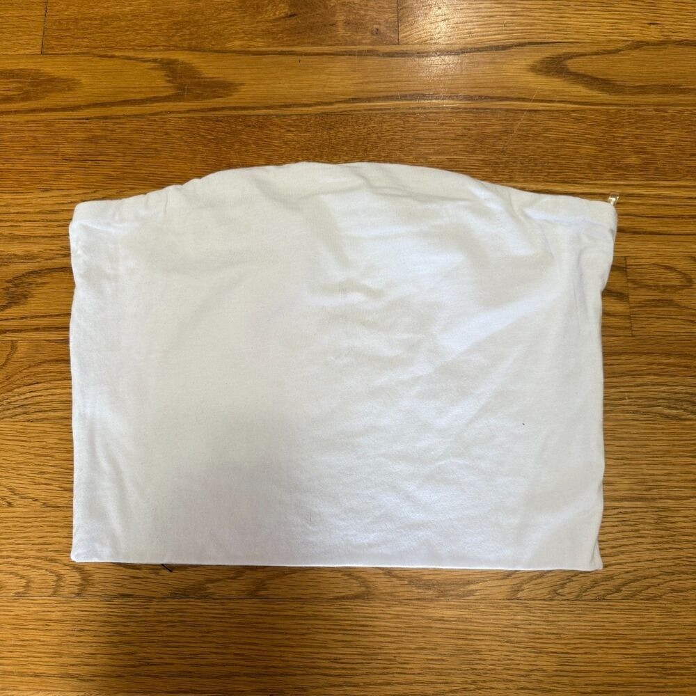 Active Basic White Tube‎ Top Large